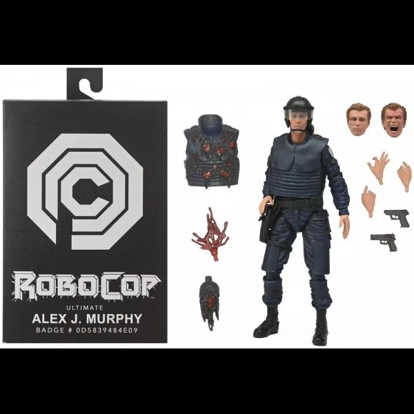-=] NECA - Robocop Alex Murphy Ocp Uniform Ultimate A. Figure [=- - Photo 1/4