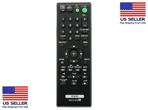 New Replaced Remote RMT-D197 for Sony DVP-SR210 DVP-SR210P DVP-SR510 DVP-SR510H - Picture 1 of 2