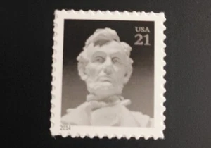 US Stamps SC #4860 - 21¢ - ABRAHAM LINCOLN -Single Stamp - MNH. Free Shipping! - Picture 1 of 2