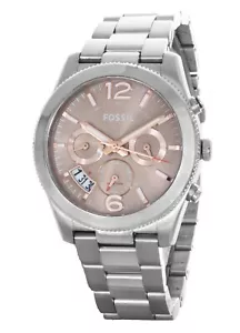 Fossil ES4146 Perfect Boyfriend Taupe Dial Stainless Steel Women's Watch - Picture 1 of 1