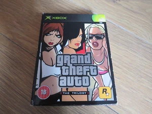 Grand Theft Auto Trilogy Xbox GTA PAL Completo Con Juegos Manuales Mapas - Imagen 1 de 8