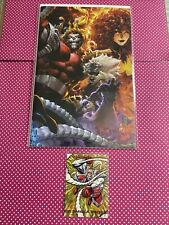 X DEATHS OF WOLVERINE #4 PHILIP TAN VARIANT 2022 OMEGA RED marvel masterpieces