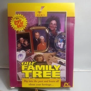 Vintage Orbis 1994 "Our Family Tree" PC Ancestry Computer Program - Photo 1/6