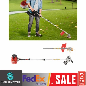 43cc 2-Stoke Gas Weed Trimmer Brush Cutter Lawn Edger Grass Trimmer Weed Eater - Picture 1 of 15