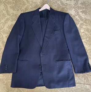 Canali Herren Wollanzug Wolle Flanell Größe 50 ist US 40 - Bild 1 von 17