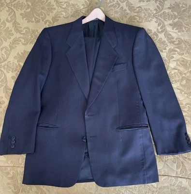 Canali Men’s Wool Suit Wool Flannel Size 50 Is US 40 - Image 1 of 4