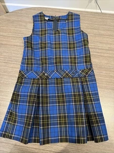 Dennis Uniform Jumpers, Size 10, Mayfair Plaid, Style 011130, EUC - Picture 1 of 6