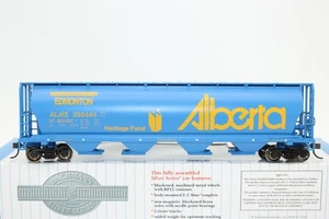 Bachmann HO Scale ALNX Alberta Edmonton Cylindrical Grain Hopper Car NIB 19138 - Picture 1 of 9