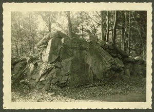 Pulpit Rock in Fairfield CT photo 1953 - Picture 1 of 1