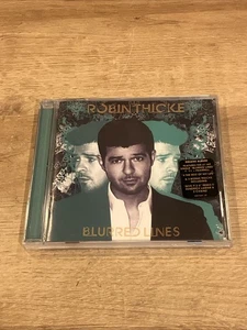 Blurred Lines by Robin Thicke (CD, 2013) New Drill Hole Promo Copy - Picture 1 of 5