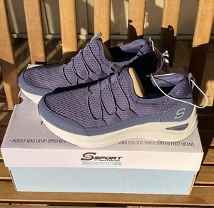 Nuevo en caja Sport By Sketchers Azul Caminar Tenis Zapatos Tenis Mujer’s 9 Arcos Soporte - Imagen 1 de 9