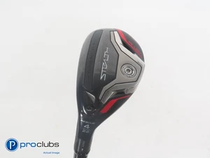 Left Handed TaylorMade Stealth Plus+ 22* 4 Hybrid - HZRDUS 70g Regular - 379804 - Picture 1 of 4