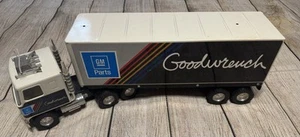 Vintage Nylint Promo GM Parts GOODWRENCH 18 Wheeler Semi Truck Tractor Trailer - Picture 1 of 12