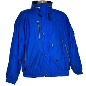 Vintage Obermeyer Ski Chute Nylon Jacket Insulated Fleece Lined - Men's Large - Picture 1 of 4