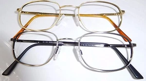 RANDOLPH Eyewear R307Y99/R308Y99 Military RX Frame 50-21-145MM Skull GOLD/PEWTER - Picture 1 of 25