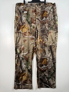 Scentlok Mens Chino Realtree Camo Hunting Outdoors Pants Brown Sz 2XL 21.5x30 - Picture 1 of 16