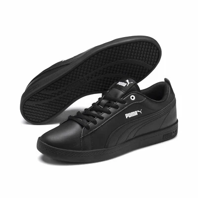 Puma Damen Smash v2 L Schwarz Turnschuhe Sportschuhe Sneaker Freizeitschuhe NEU - Bild 1 von 2