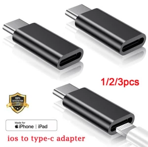 IOS To Type-C USB C Adapter Converter Fast Charging Data Connector For iPhone 16 - Picture 1 of 12