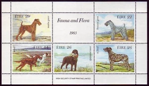 Hoja Bloque de IRLANDA, 1983 | PERROS | Yvert HB-4 MNH ** - Imagen 1 de 1