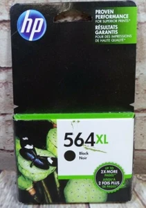 Cartuchos de tinta negros originales HP 564XL paquete de 1 caducidad noviembre/2019 originales HP - Imagen 1 de 3
