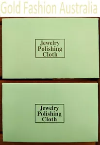Silver Polishing Cloth Jewellery Cleaning Clean Polish AUS STOCK X 2 - Picture 1 of 2