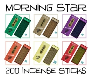 MORNING STAR *200 Incense Joss Sticks by Nippon Kodo *Fragrance Japanese Insence - Picture 1 of 19