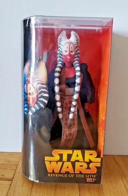 Figura de acción Star Wars Revenge of the Sith Shaak Ti 12" nueva en caja sellada. Foto 1 de 4