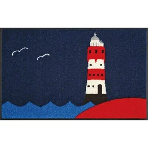 Wash+Dry Fussmatte waschbar Leuchtturm 50x75 cm Sauberlaufmatte - Bild 1 von 7