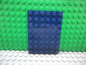 Lego 1 Dark Blue 6x8 base plate NEW - Picture 1 of 1