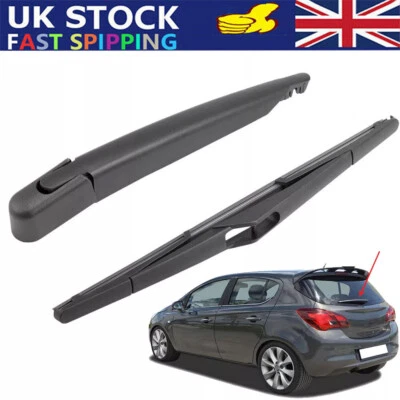 REAR WINDSCREEN WIPER ARM & BLADE FOR VAUXHALL CORSA MK4 E HATCHBACK 2014-2020 - Image 1 of 4
