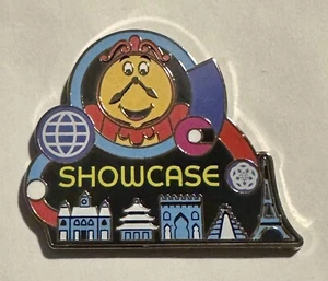 WDW Cogsworth Showcase Epcot Disney Trading Pin Beauty & The Beast - Picture 1 of 2