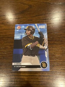 2020 BOWMAN NEXT PROSPECT POOL CARD SAN DIEGO PADRES CJ ABRAMS #PP-6