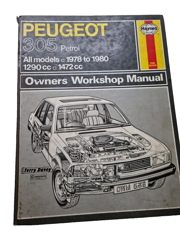 Peugeot 305 (petrol) All models 1978 to 1980 Haynes Manual - Image 1 of 1
