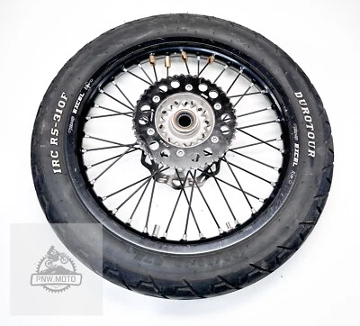 KTM 125 250 350 450 SXF 2016-2022 OEM llanta trasera cubo excelente neumático Super Moto Foto 1 de 4