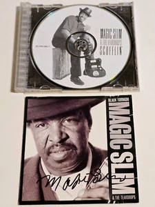 MAGIC SLIM & THE TEARDROPS SIGNED CD 1998 BLIND PIG RECORDS BLUES SOUL GUITAR lp - Imagen 1 de 22