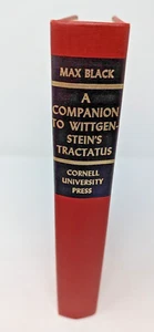 A Companion to Wittgenstein's "Tractatus", Max Black  h/c 3rd print. 1970 - Bild 1 von 4