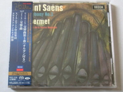 Ansermet Saint-Saens Symphony No.3 Franck Symphony SACD TOWER RECORDS JAPAN - Image 1 of 2