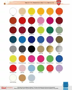 Heat Transfer Vinyl Siser Easyweed 15" x 1 Foot - 41 Color Choices. REG COLORS - Picture 1 of 1
