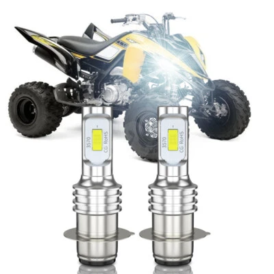 For Yamaha RAPTOR 700 700R 06-17 H6 Xenon LED Hyper Headlight Bulbs Lights Kit - - Image 1 of 4