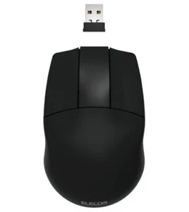 M-CAD01DBBK Official ELECOM 3 button mouse for 3D CAD "Wireless 2.4GHz / Black" - Picture 1 of 7