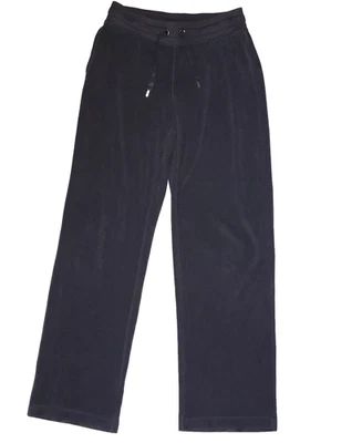 DANSKIN NOW 深灰色微型抓绒休闲裤 S 4-6 口袋 抽绳 休闲 — 第 1/4 张图片