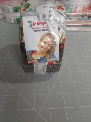 Moda Jelly Roll - Basic Grey Berry Merry - Image 1 of 4