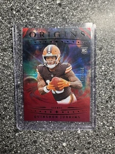 2024 Quinshon Judkins RC /299 Panini Origins Football Holo Red Cleveland Browns - Bild 1 von 2