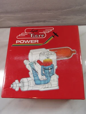 Nuevo de Lote Antiguo Supertigre GS45 ABC Motor R/C con Silenciador Silencioso Hecho en Italia Foto 1 de 4