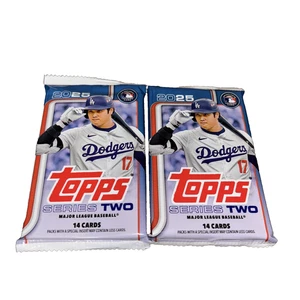 (2) 2025 Topps Serie 2 Béisbol - 14 Paquetes de Tarjetas - Sellado de Fábrica - Imagen 1 de 4