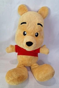 Disney Winnie the Pooh Bear Yellow Plush 15" Inch Big Feet Stuffed Animal Toy - Picture 1 of 6