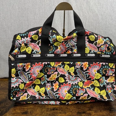 Bolso grande de fin de semana con patrón floral LESPORTSAC FADO Foto 1 de 4