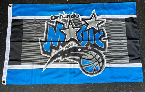 ORLANDO MAGIC VINTAGE OFFICIAL NBA 3 X 5 BANNER FLAG WITH GROMMETS Cover