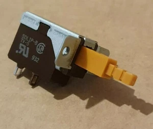 PUSH SWITCH SPST LATCHING ON OFF 5A 240V M3 MOUNT SOLDER TAG SDL1P-B - Picture 1 of 3