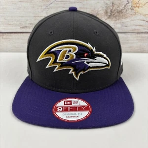 New Era 9FIFTY Baltimore Ravens NFL Mütze grau lila gesticktes Logo - Bild 1 von 8